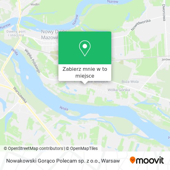 Mapa Nowakowski Gorąco Polecam sp. z o.o.