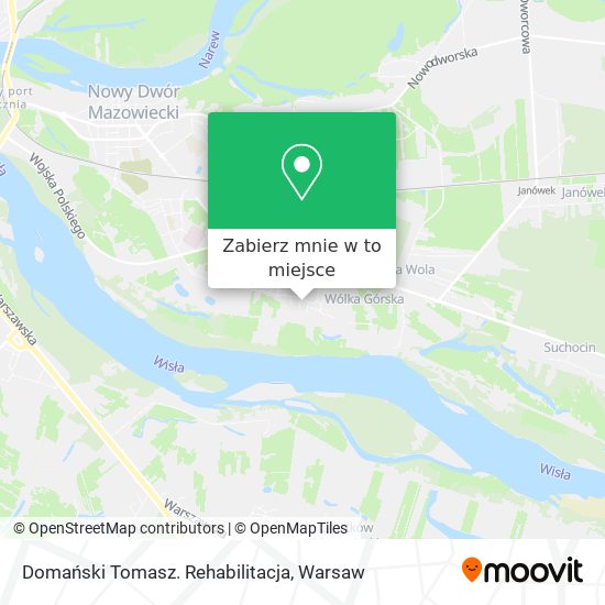 Mapa Domański Tomasz. Rehabilitacja