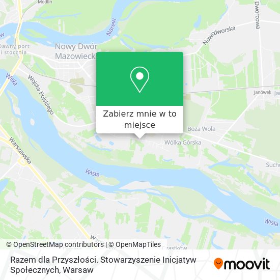 Mapa Razem dla Przyszłości. Stowarzyszenie Inicjatyw Społecznych