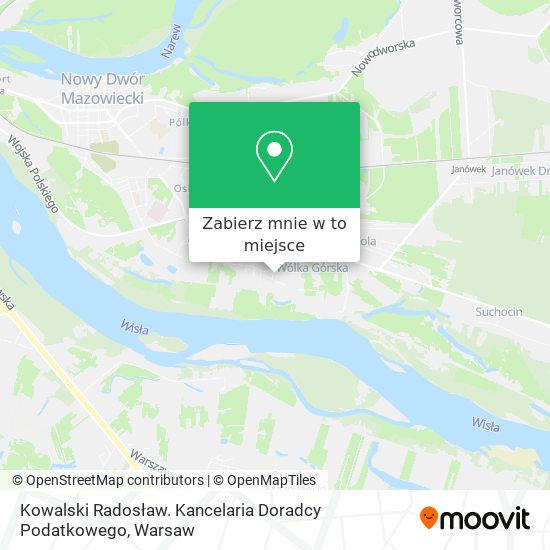 Mapa Kowalski Radosław. Kancelaria Doradcy Podatkowego