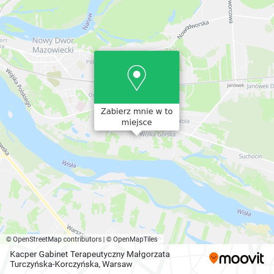 Mapa Kacper Gabinet Terapeutyczny Małgorzata Turczyńska-Korczyńska