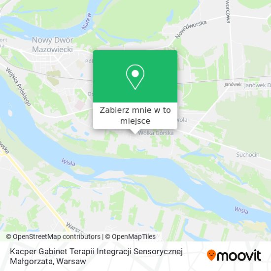 Mapa Kacper Gabinet Terapii Integracji Sensorycznej Małgorzata