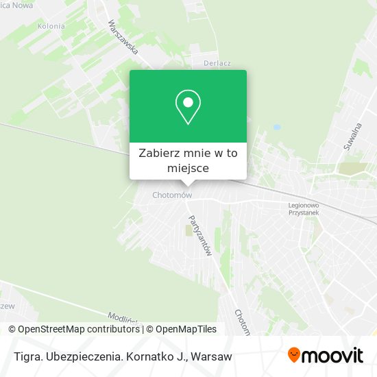 Mapa Tigra. Ubezpieczenia. Kornatko J.