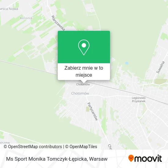Mapa Ms Sport Monika Tomczyk-Łępicka