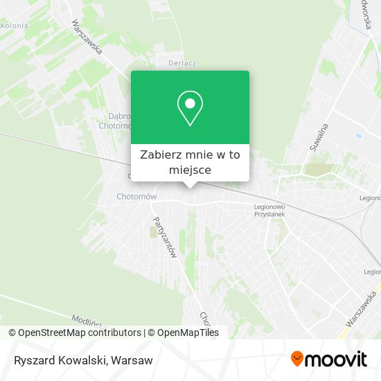 Mapa Ryszard Kowalski