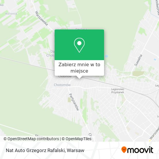 Mapa Nat Auto Grzegorz Rafalski