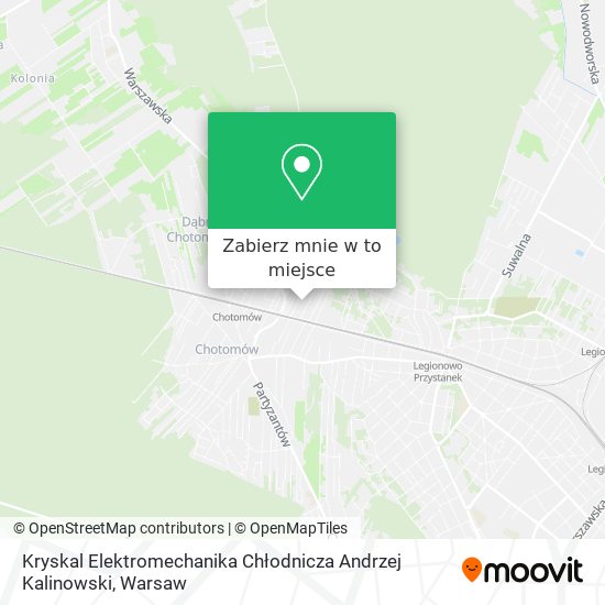 Mapa Kryskal Elektromechanika Chłodnicza Andrzej Kalinowski