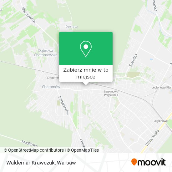 Mapa Waldemar Krawczuk