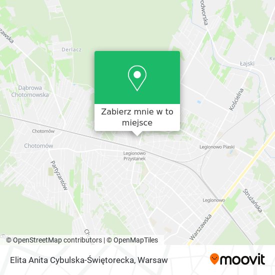 Mapa Elita Anita Cybulska-Świętorecka