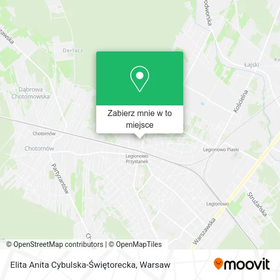 Mapa Elita Anita Cybulska-Świętorecka