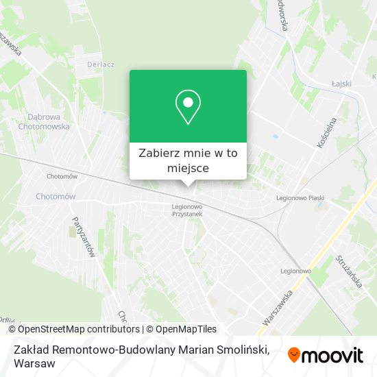 Mapa Zakład Remontowo-Budowlany Marian Smoliński