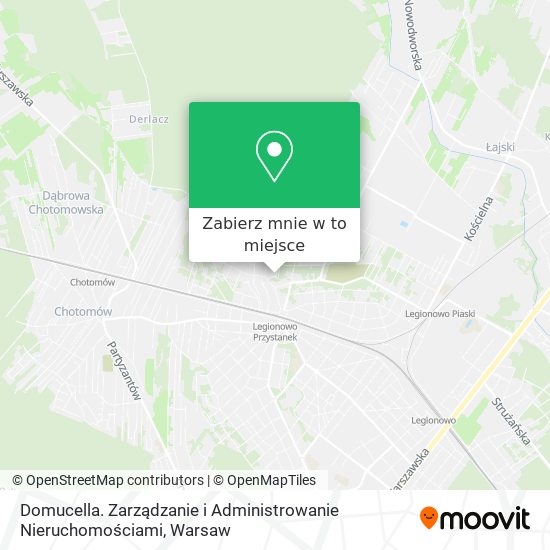 Mapa Domucella. Zarządzanie i Administrowanie Nieruchomościami