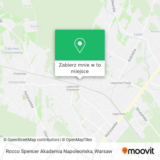 Mapa Rocco Spencer Akademia Napoleońska