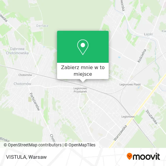 Mapa VISTULA