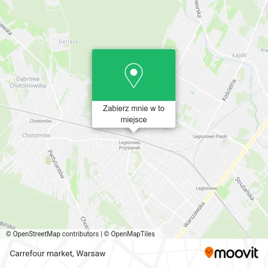 Mapa Carrefour market
