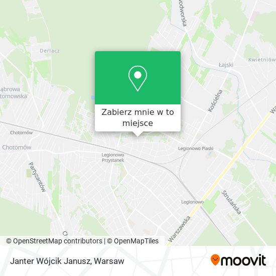 Mapa Janter Wójcik Janusz