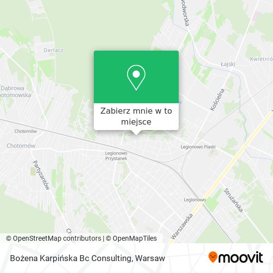 Mapa Bożena Karpińska Bc Consulting