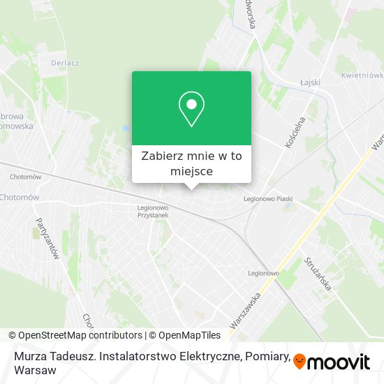 Mapa Murza Tadeusz. Instalatorstwo Elektryczne, Pomiary