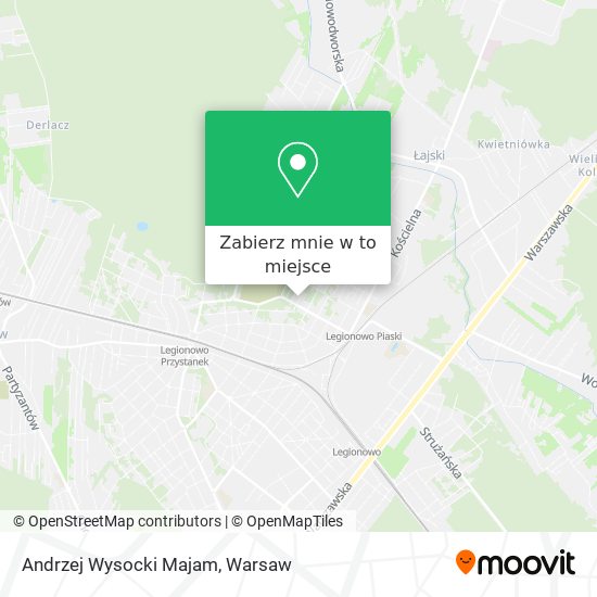 Mapa Andrzej Wysocki Majam