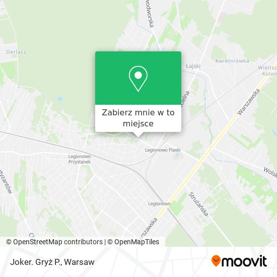 Mapa Joker. Gryż P.