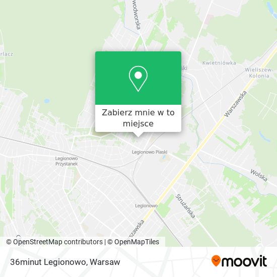 Mapa 36minut Legionowo