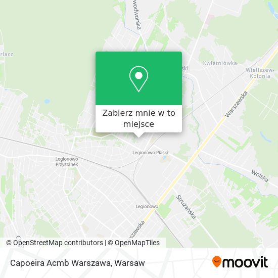 Mapa Capoeira Acmb Warszawa