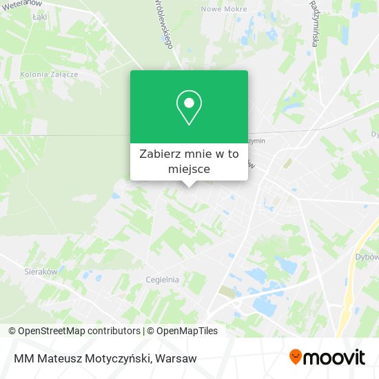 Mapa MM Mateusz Motyczyński