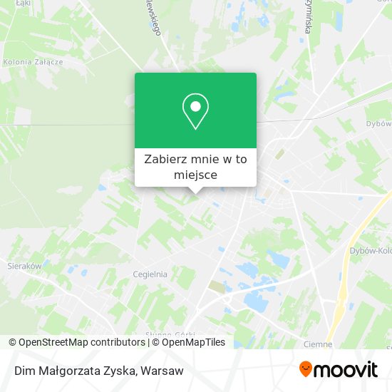 Mapa Dim Małgorzata Zyska