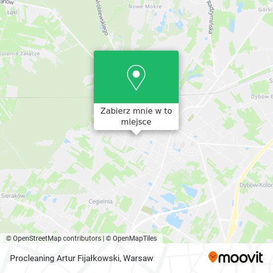 Mapa Procleaning Artur Fijałkowski