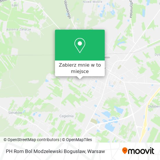 Mapa PH Rom Bol Modzelewski Boguslaw