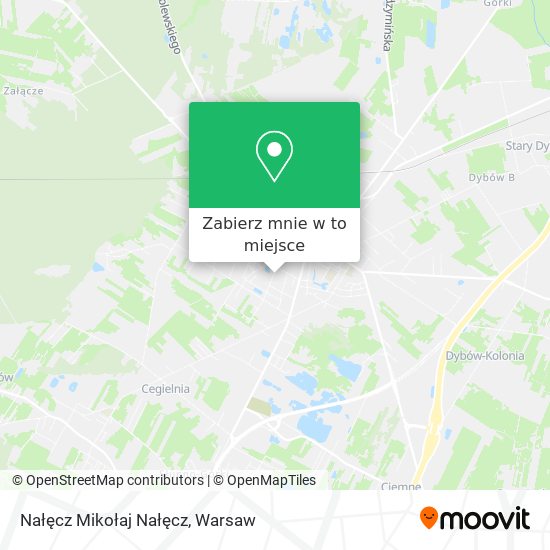 Mapa Nałęcz Mikołaj Nałęcz