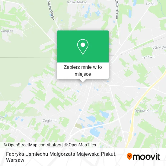 Mapa Fabryka Usmiechu Malgorzata Majewska Piekut