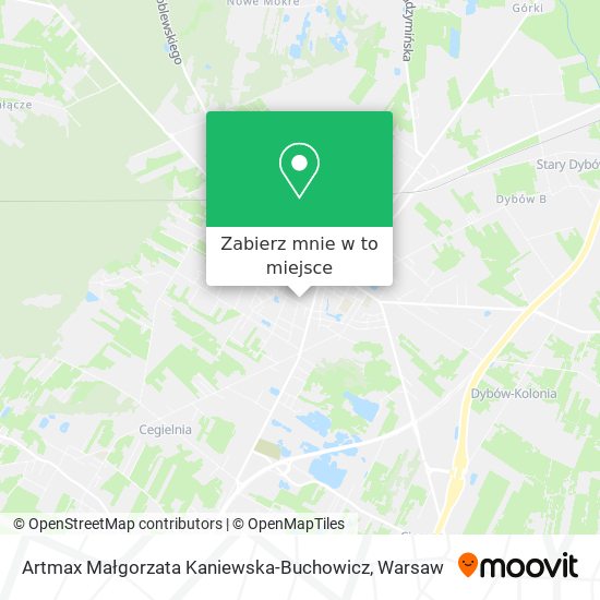 Mapa Artmax Małgorzata Kaniewska-Buchowicz