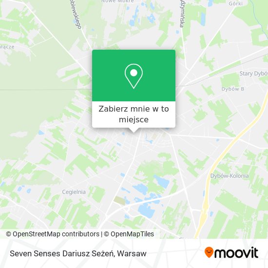 Mapa Seven Senses Dariusz Seżeń