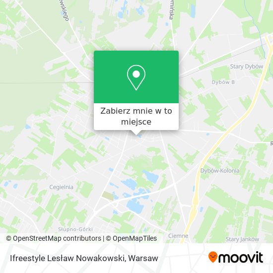 Mapa Ifreestyle Lesław Nowakowski