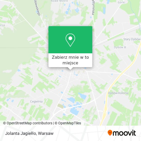 Mapa Jolanta Jagiełło