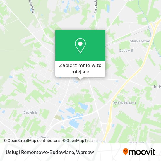 Mapa Usługi Remontowo-Budowlane