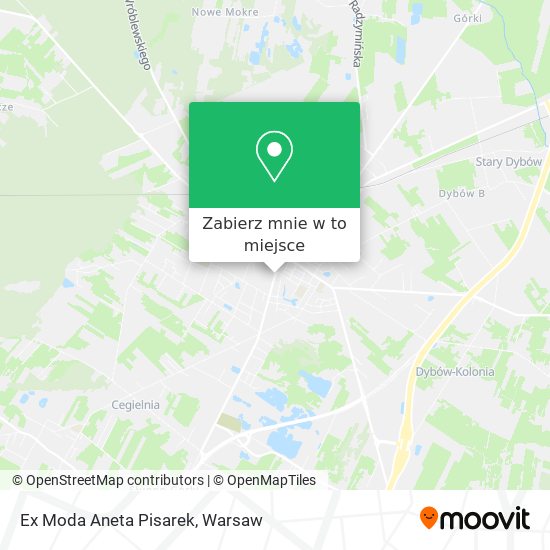 Mapa Ex Moda Aneta Pisarek