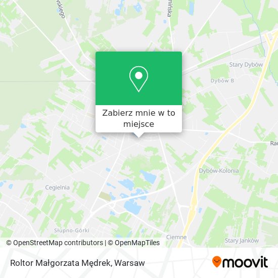 Mapa Roltor Małgorzata Mędrek