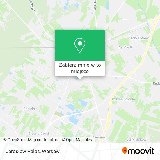 Mapa Jarosław Pałaś