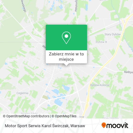 Mapa Motor Sport Serwis Karol Świrczak