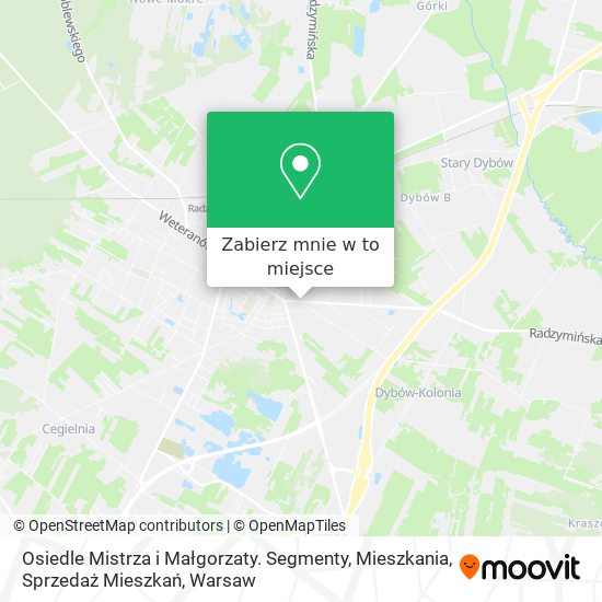 Mapa Osiedle Mistrza i Małgorzaty. Segmenty, Mieszkania, Sprzedaż Mieszkań