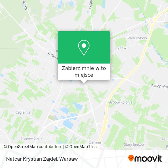 Mapa Natcar Krystian Zajdel