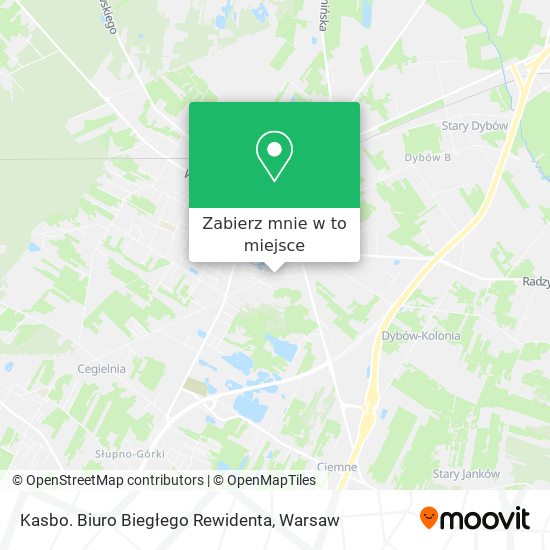 Mapa Kasbo. Biuro Biegłego Rewidenta