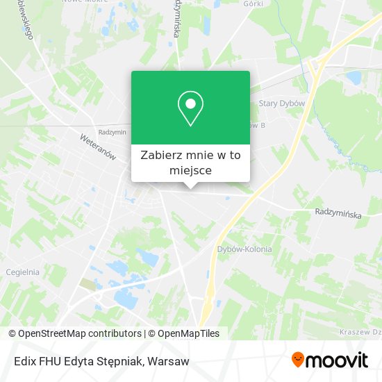 Mapa Edix FHU Edyta Stępniak