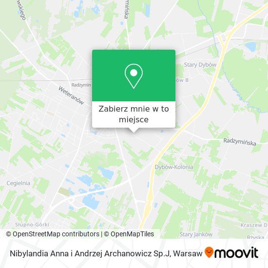 Mapa Nibylandia Anna i Andrzej Archanowicz Sp.J