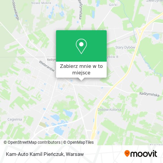 Mapa Kam-Auto Kamil Pieńczuk