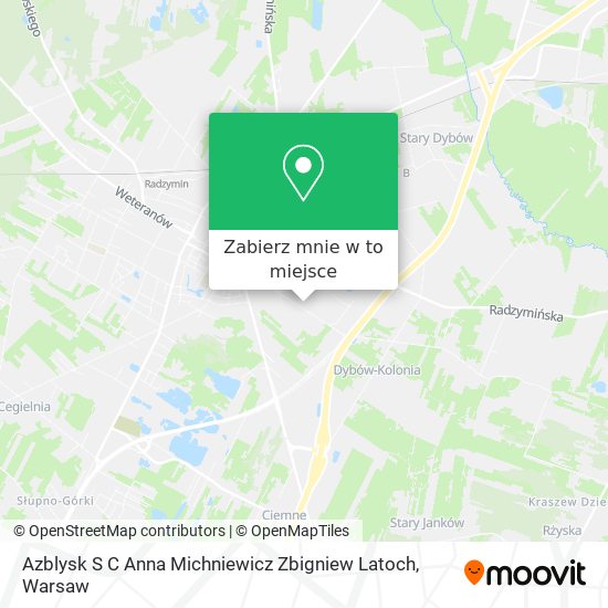 Mapa Azblysk S C Anna Michniewicz Zbigniew Latoch