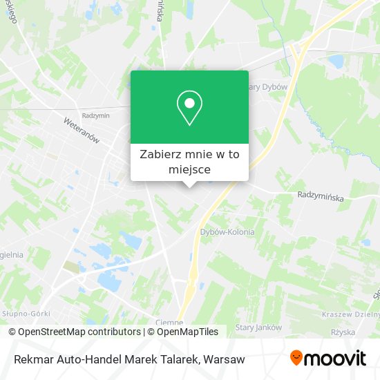 Mapa Rekmar Auto-Handel Marek Talarek