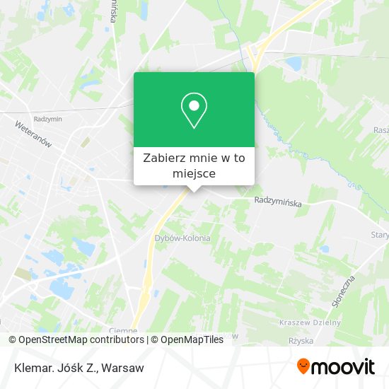 Mapa Klemar. Jóśk Z.